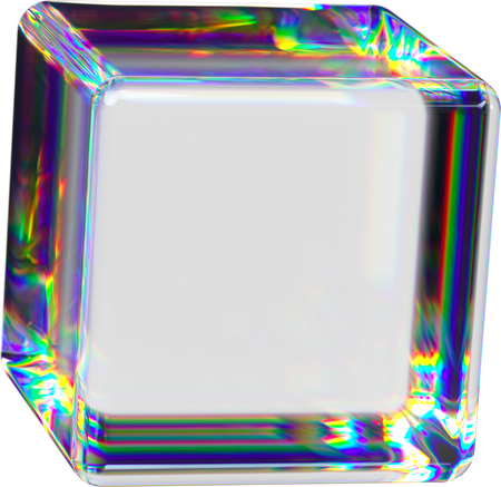 Transparent 3d Cube